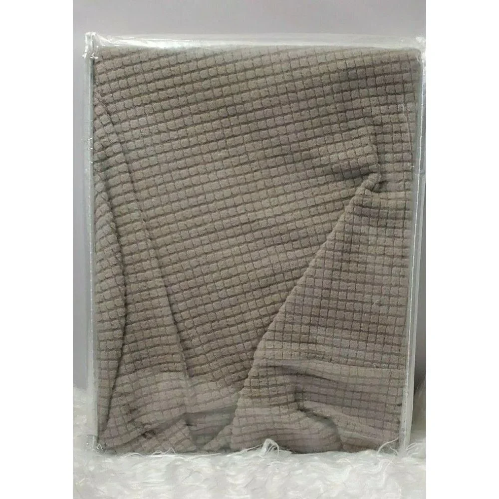 Sofa Seat Cover Soft Couch Protector Slipcover With Elastic Bottom